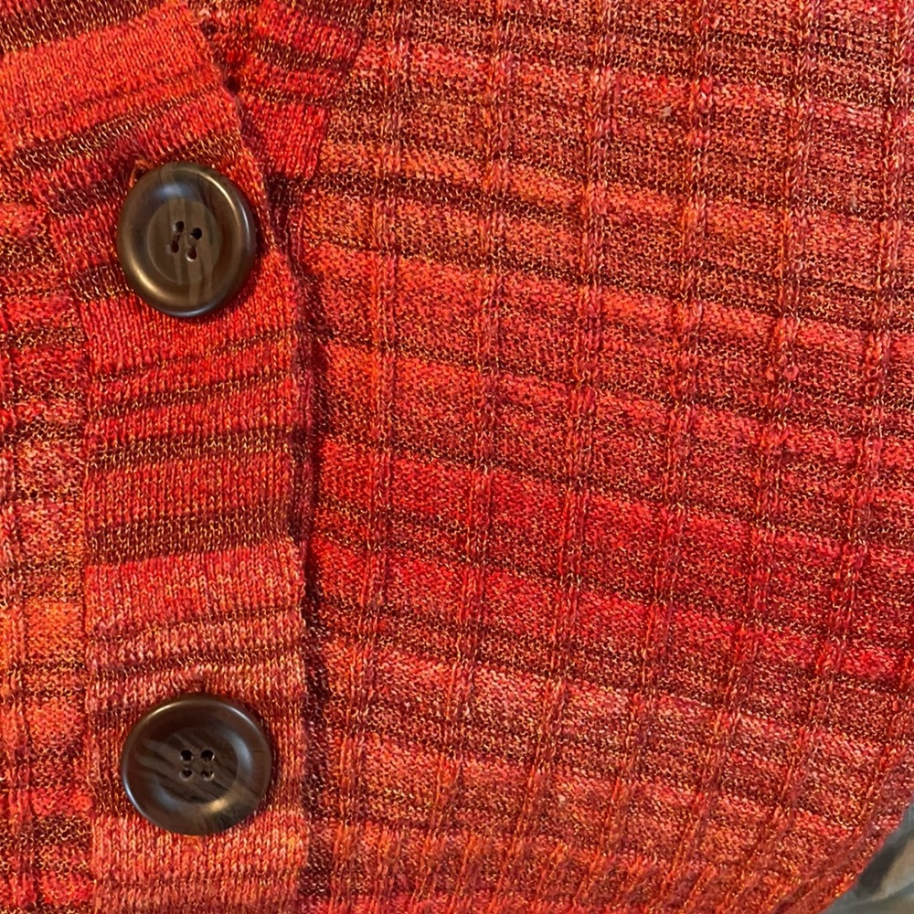 Thin Orange Cardigan - Picture 2 of 3